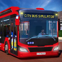 Скачать взлом City Bus Simulator: Bus Games (Риал Сити Бас Симулятор Геймс)  [МОД Unlimited Money] - полная версия apk на Андроид