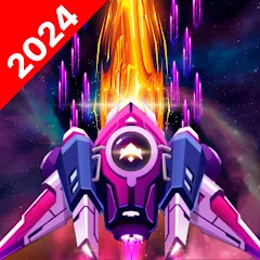 Скачать взлом Galaxy Attack - Space Shooter (Гэлэкси Атак)  [МОД Unlocked] - стабильная версия apk на Андроид