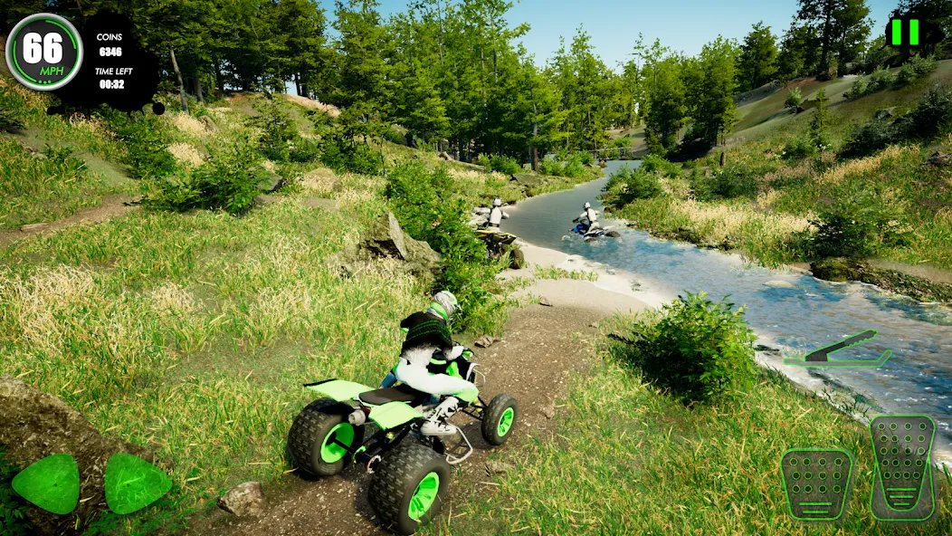 Atv Car Games Bike Offroad 4x4 (ЭиТиВи)  [МОД Меню] Screenshot 1