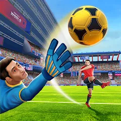 Скачать взломанную Football World - Real People (Футбол Ворлд)  [МОД Бесконечные деньги] - стабильная версия apk на Андроид