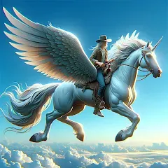 Скачать взломанную The Flying Horse: Unicorn (Зе Флайинг Хорс)  [МОД Mega Pack] - последняя версия apk на Андроид