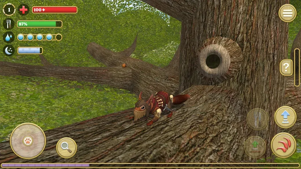 Squirrel Simulator 2 : Online  [МОД Бесконечные деньги] Screenshot 3