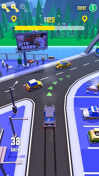 Taxi Run: Traffic Driver (Такси Ран)  [МОД Меню] Screenshot 2