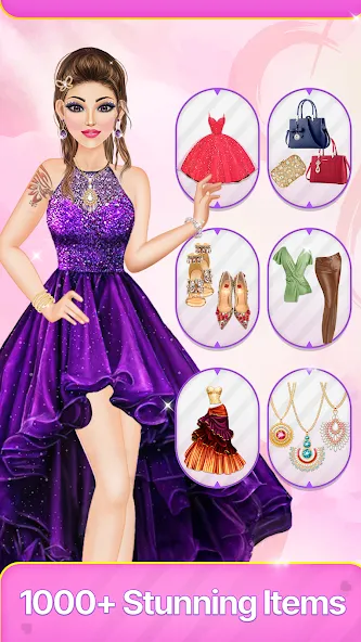 Dress Up Fashion: Makeup Games  [МОД Unlimited Money] Screenshot 4