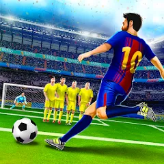 Взломанная Shoot Goal: World Leagues (Шут Гоал)  [МОД Unlocked] - полная версия apk на Андроид