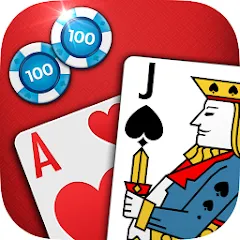 Взломанная Blackjack 21  [МОД Unlocked] - последняя версия apk на Андроид