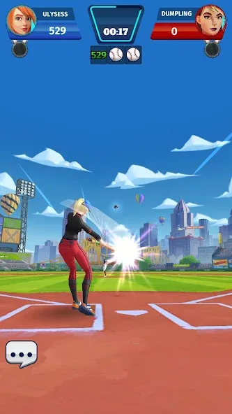 Baseball Club: PvP Multiplayer (Бейсбольный клуб)  [МОД Много денег] Screenshot 1