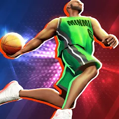 Взломанная Basketball Grand Slam (Баскетбол Гранд Слэм)  [МОД Mega Pack] - последняя версия apk на Андроид