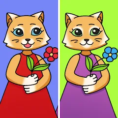 Взлом Find Differences: Cute Cats  [МОД Меню] - последняя версия apk на Андроид