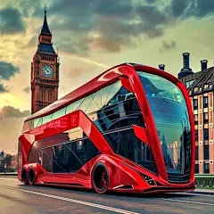 Взломанная Bus Simulator 3D Bus Games (Городское автобусное симуляторение)  [МОД Меню] - последняя версия apk на Андроид