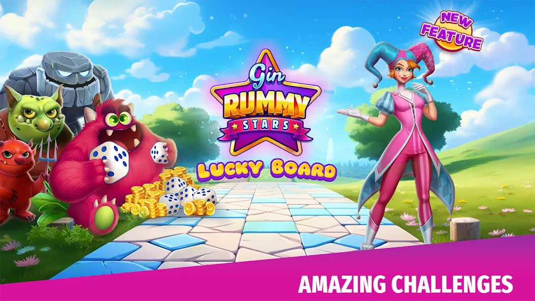 Gin Rummy Stars - Card Game (Джин Рамми Старс)  [МОД Много денег] Screenshot 3