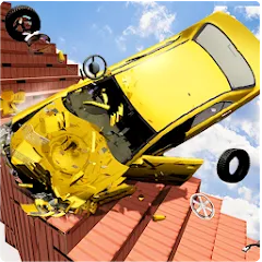 Скачать взлом Beam Drive Crash Death Stair C (Бим Драйв Краш Дэт Стэр С)  [МОД Все открыто] - последняя версия apk на Андроид