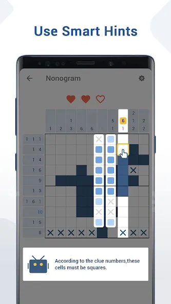 Nonogram - Fun Logic Puzzle (Нонограмма)  [МОД Все открыто] Screenshot 4