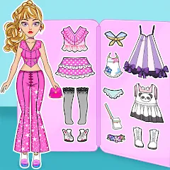 Взломанная DIY Paper Princess Doll Games (Ди пейпер принцесс кьют доллс)  [МОД Unlocked] - стабильная версия apk на Андроид