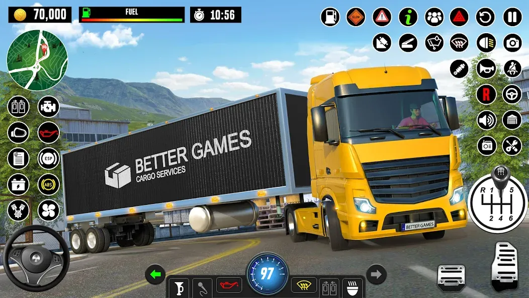 Truck Games - Driving School  [МОД Много денег] Screenshot 1