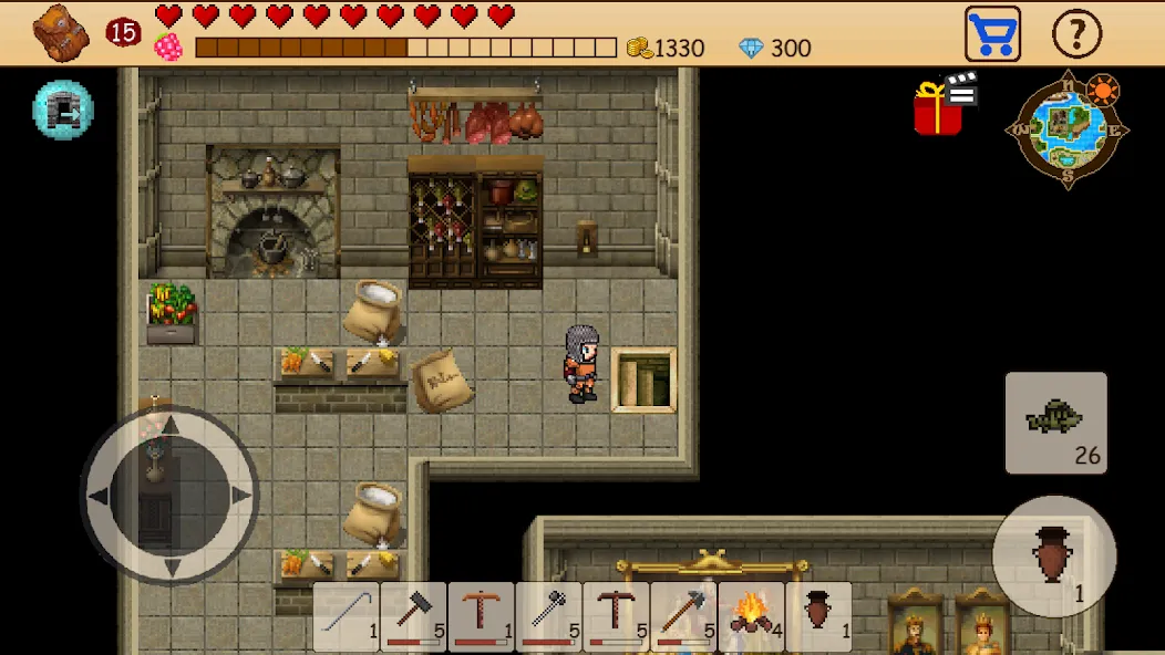 Survival RPG: Open World Pixel (Сурвайвл РПГ)  [МОД Menu] Screenshot 4