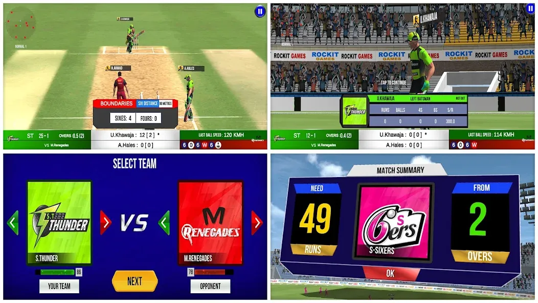 Aussie T20 Cricket Game 2023  [МОД Menu] Screenshot 4