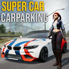 Взлом Super car parking - Car games  [МОД Все открыто] - полная версия apk на Андроид