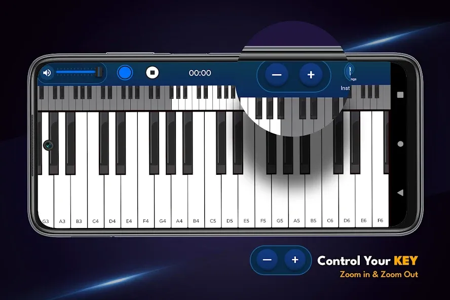 Real Piano Keyboard  [МОД Меню] Screenshot 4