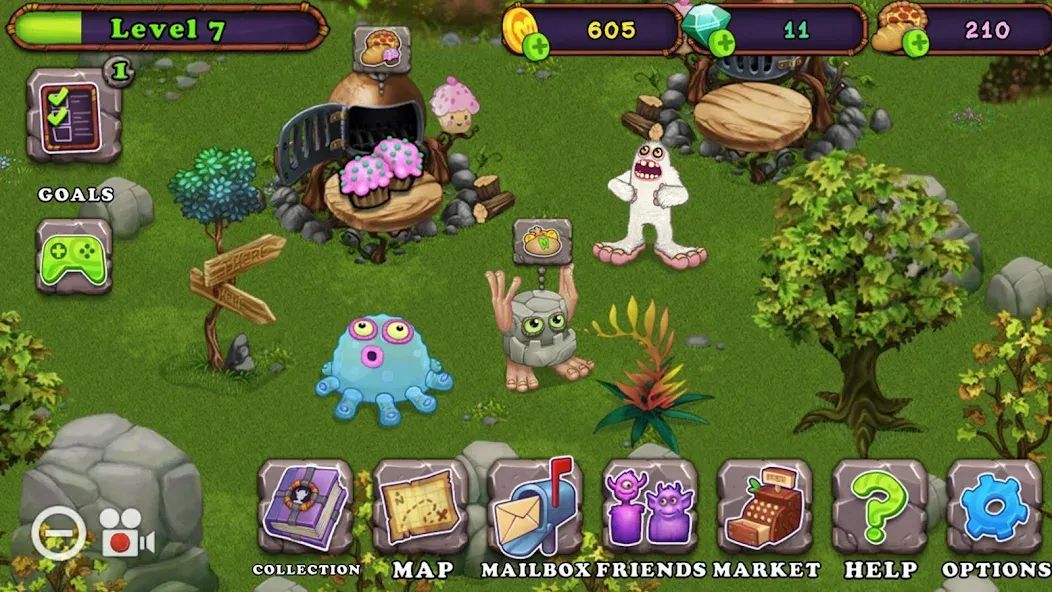 My Singing Monsters (Май Сингинг Монстерс)  [МОД Все открыто] Screenshot 5