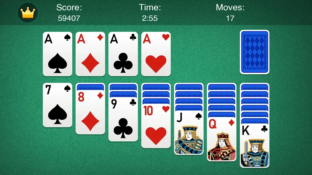 Solitaire  [МОД Много денег] Screenshot 4