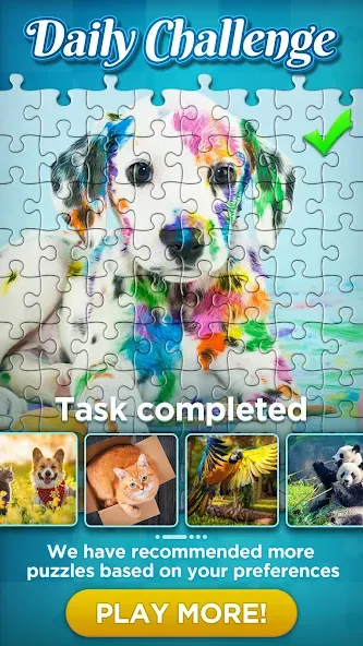 Jigsaw Puzzles  [МОД Много денег] Screenshot 4