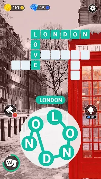 Word City: Connect Word Game (Ворд Сити)  [МОД Все открыто] Screenshot 1