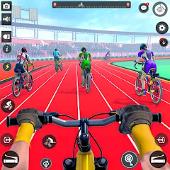 Скачать взлом BMX Cycle Race 3d Cycle Games (гонка на велосипедах 3D игры на велосипеде)  [МОД Mega Pack] - стабильная версия apk на Андроид