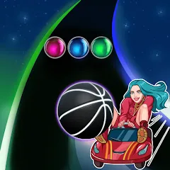 Скачать взлом Billie Eilish : Rolling Ball (Билли Айлиш)  [МОД Mega Pack] - стабильная версия apk на Андроид