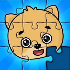 Скачать взломанную Kids Puzzles: Games for Kids  [МОД Unlocked] - полная версия apk на Андроид