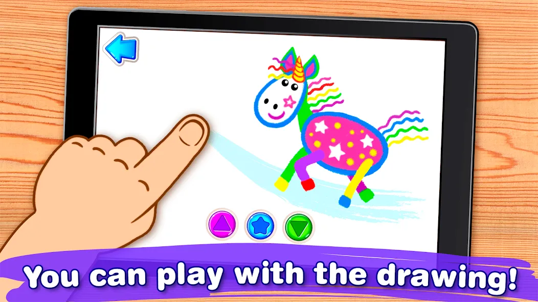 Bini Drawing for Kids Games (Бини)  [МОД Mega Pack] Screenshot 5