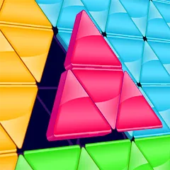 Взлом Block! Triangle Puzzle:Tangram  [МОД Menu] - стабильная версия apk на Андроид