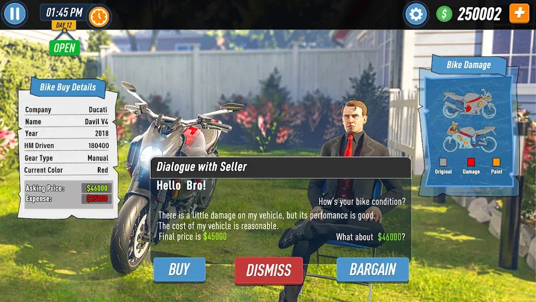 Motorcycle Dealer Bike Games  [МОД Unlocked] Screenshot 5