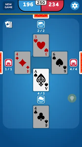 Spades - Card Game (Спейдс)  [МОД Меню] Screenshot 3