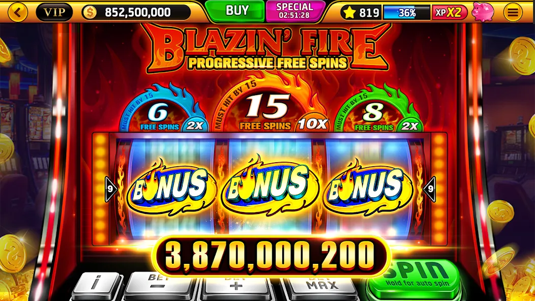 Wild Classic Slots Casino Game  [МОД Бесконечные монеты] Screenshot 4