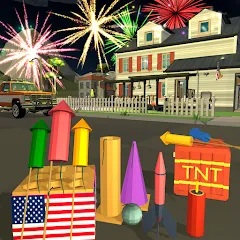 Скачать взломанную Fireworks Play (Файерворкс Плей)  [МОД Меню] - стабильная версия apk на Андроид