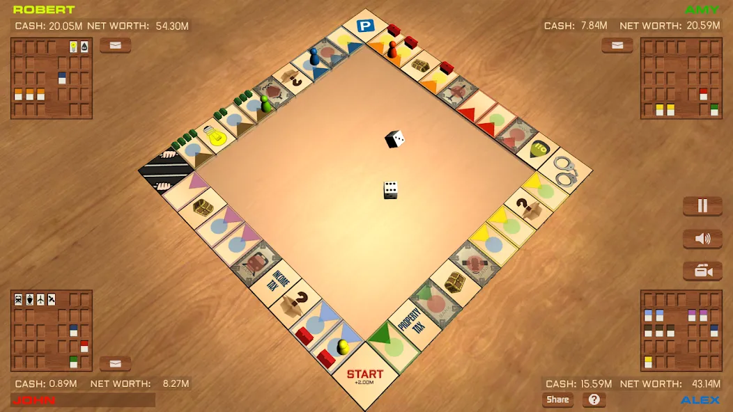 Businessman ONLINE board game (Бизнесмен онлайн настольная игра)  [МОД Бесконечные монеты] Screenshot 1