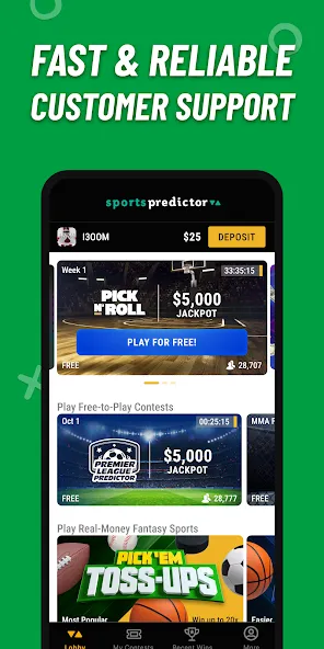 Sports Predictor: Fantasy Game (Спорт Прогнозист)  [МОД Mega Pack] Screenshot 5