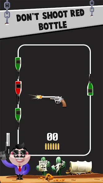 Bottle Shooting VS Gun  [МОД Unlimited Money] Screenshot 2