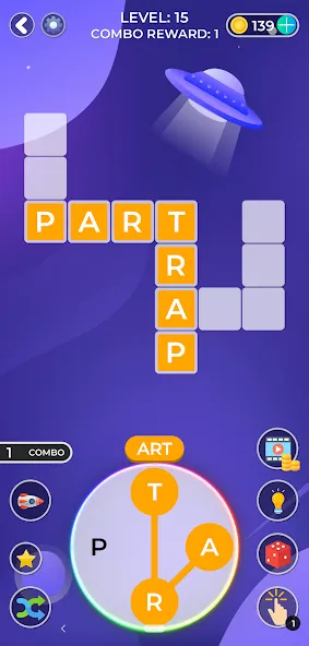 Word Game. Crossword Search Pu  [МОД Много монет] Screenshot 5