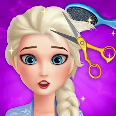 Взломанная Hair Salon: Beauty Salon Game (Хэр Салон)  [МОД Mega Pack] - стабильная версия apk на Андроид