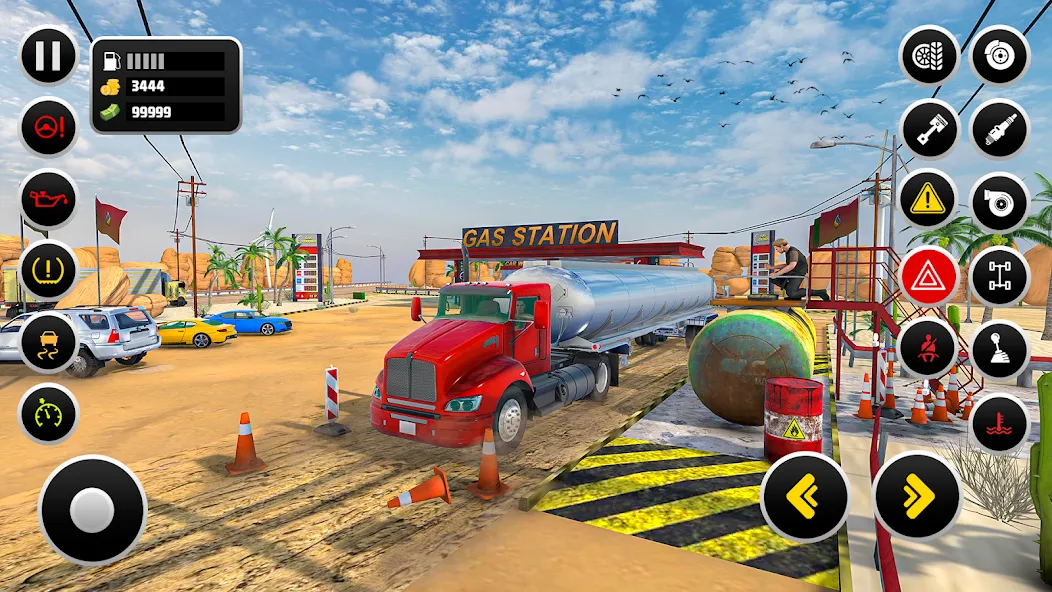 Gas Station Simulator Games  [МОД Меню] Screenshot 1