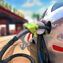 Взломанная Gas Station Simulator Games  [МОД Меню] - стабильная версия apk на Андроид