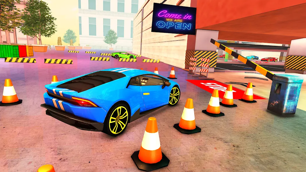 Street Car Parking: Car Games  [МОД Все открыто] Screenshot 1