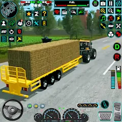 Взломанная Indian Tractor Game Farming 3D  [МОД Много монет] - стабильная версия apk на Андроид