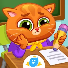 Взломанная Bubbu School - My Virtual Pets (Буббу Скул)  [МОД Много монет] - стабильная версия apk на Андроид