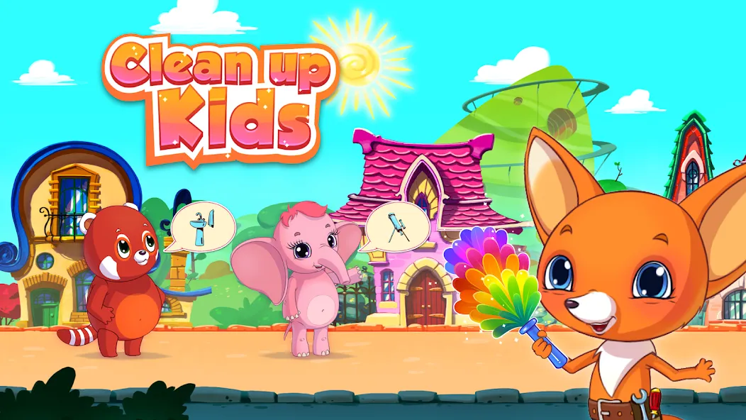Clean Up Kids  [МОД Menu] Screenshot 5