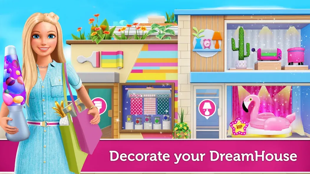 Barbie Dreamhouse Adventures (Барби Приключения в доме мечты)  [МОД Unlimited Money] Screenshot 1