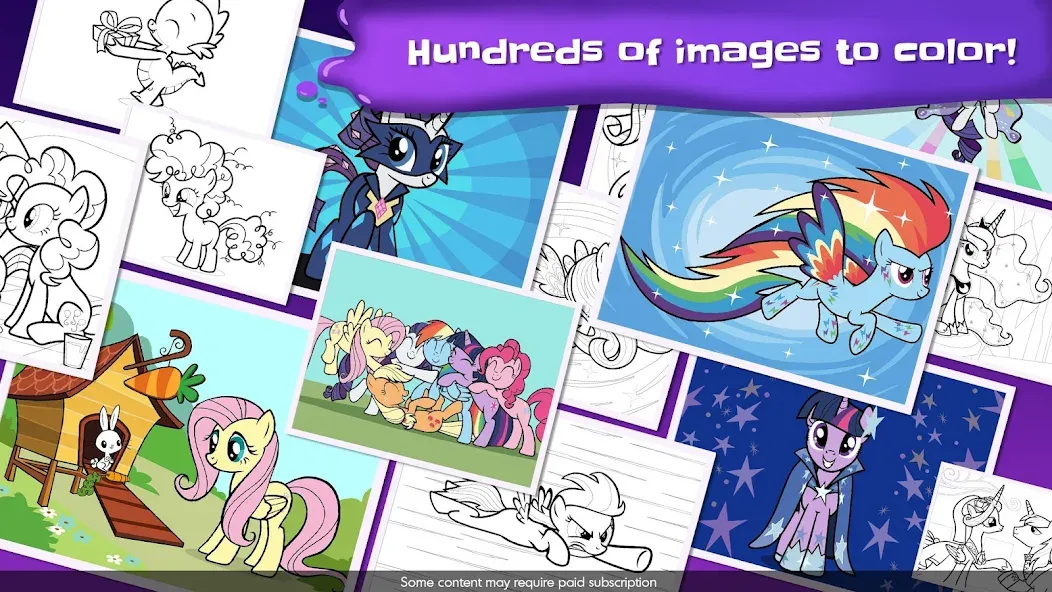 My Little Pony Color By Magic (Май Литл Пони)  [МОД Много денег] Screenshot 4