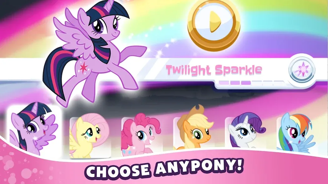 My Little Pony Rainbow Runners (Май Литл Пони)  [МОД Все открыто] Screenshot 1